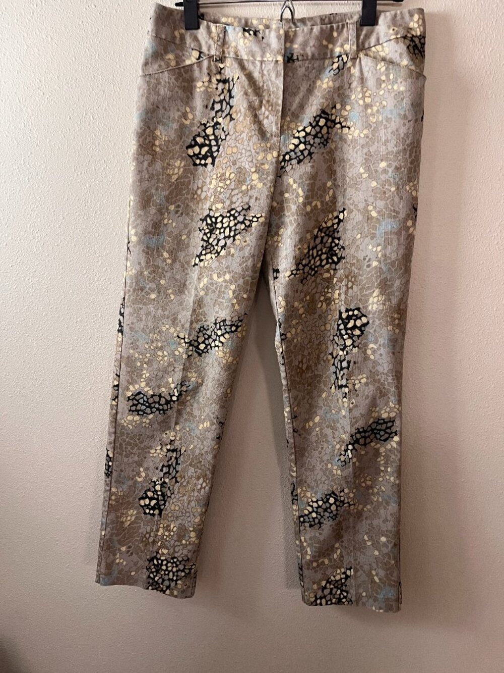 Modern Modified Animal Print Ankle Pant